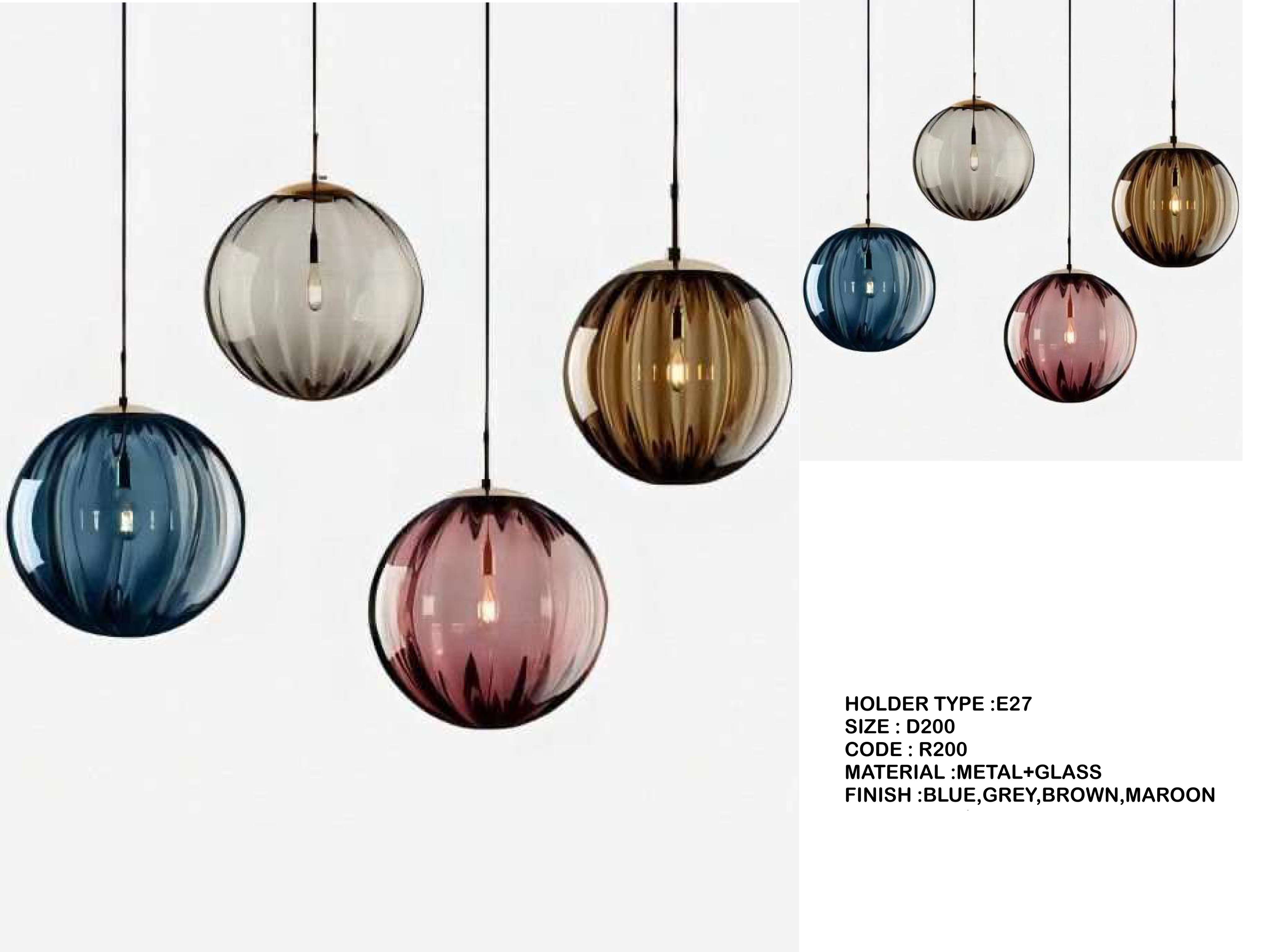 Beyond Lights - Glass Pendant Light- LCHL